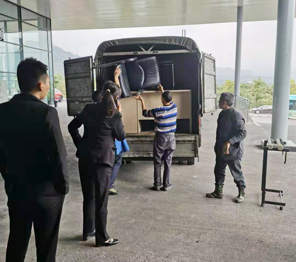 万州搬家现场